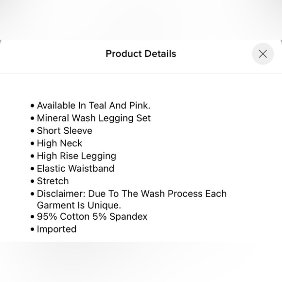 Fashion Nova Pink Short Sleeve Legging Set SOLD OUT ONLINE - Picture 8 of 8